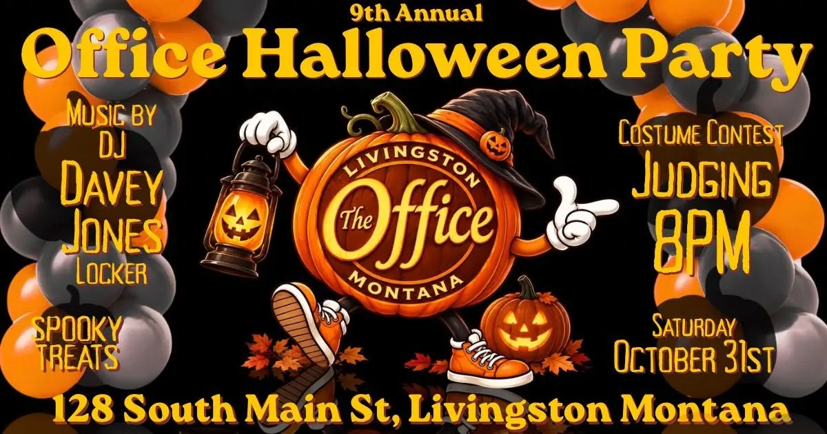 Flyer for 9th Annual Office Halloween Party · Livingston